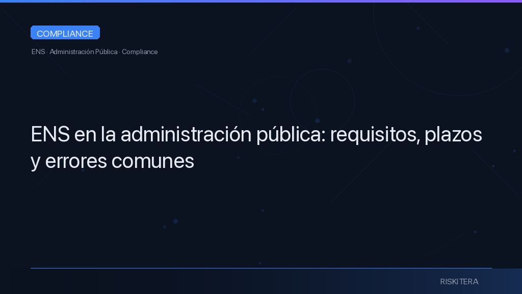 Cumplimiento normativo en ciberseguridad