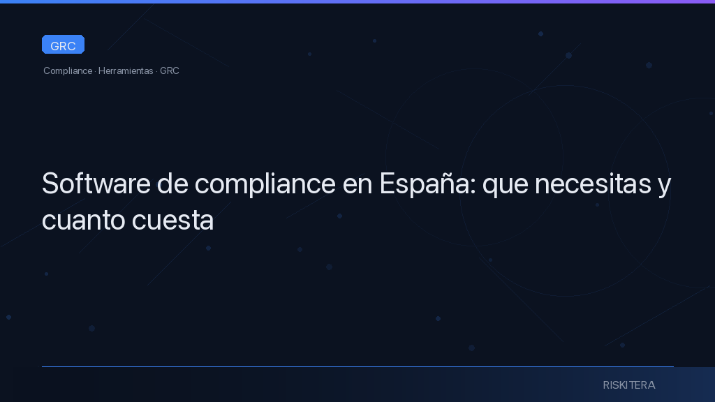 Software de compliance en España