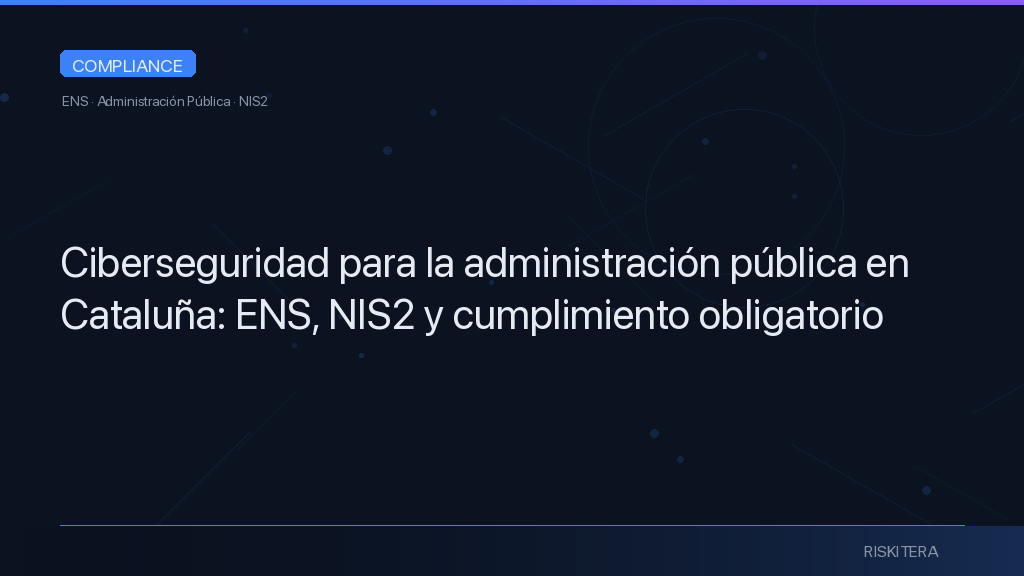 Ciberseguridad para la administración pública en Cataluña